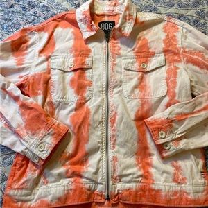 BDG Urban Outfitters Tie Dye Jean Jacket